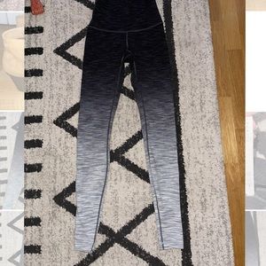 Size 6 Lululemon Ombré leggings